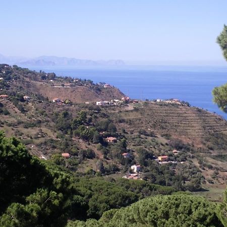 Incantevole villa con vista mozzafiato Cefalù Esterno foto
