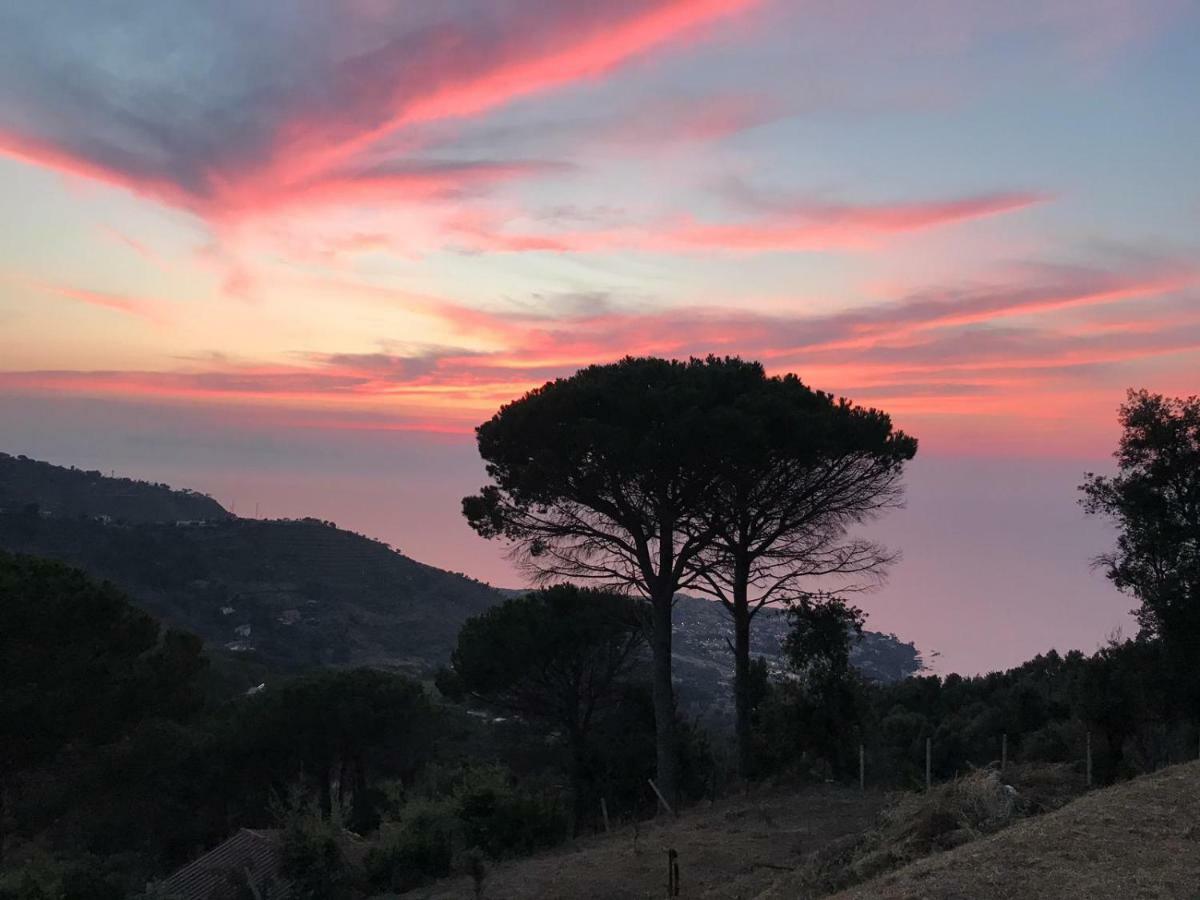 Incantevole villa con vista mozzafiato Cefalù Esterno foto